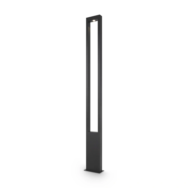 Градински стълб bonn, graphite, maytoni, led 25w, 3000k, 1350lm, o425fl-l25gf