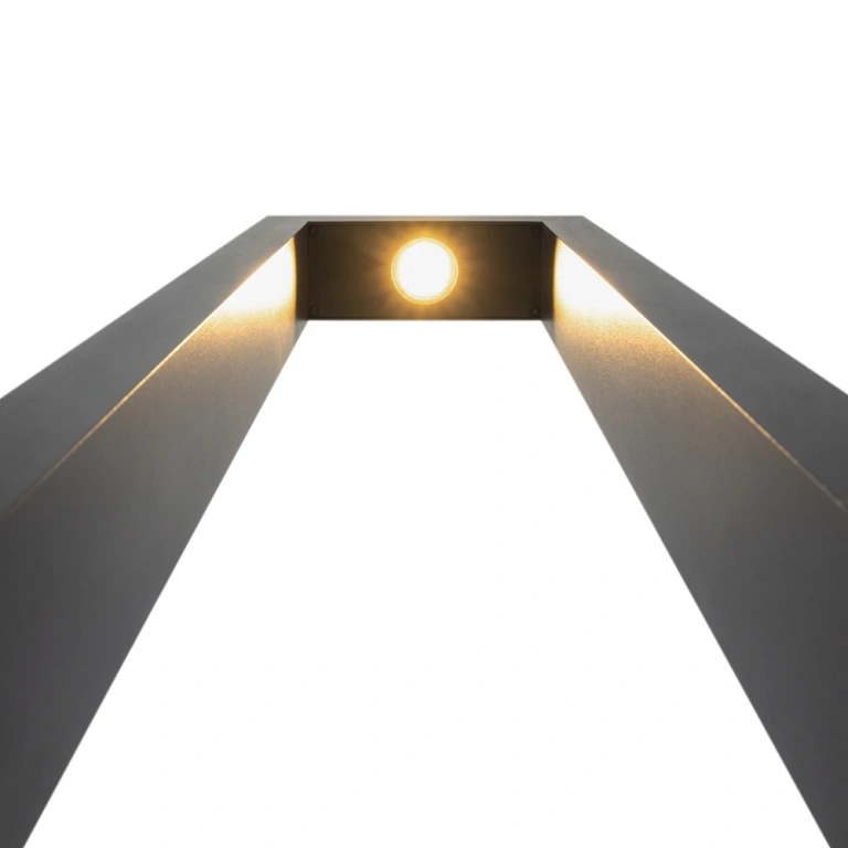 Градински стълб bonn, graphite, maytoni, led 25w, 3000k, 1350lm, o425fl-l25gf