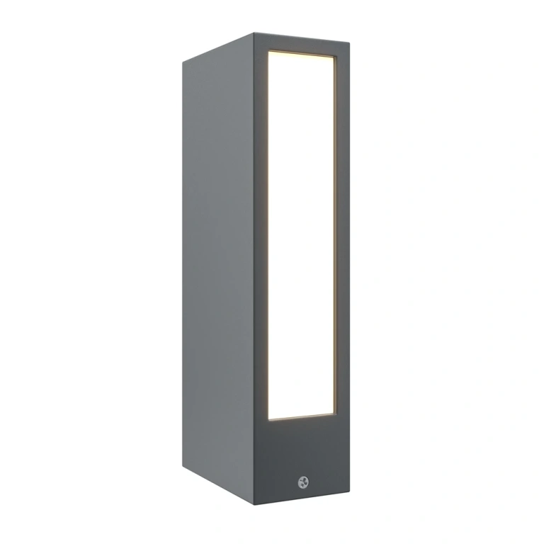 Градински стълб hof, graphite, maytoni, led 6w, 3000k, 200lm, o422fl-l6gf