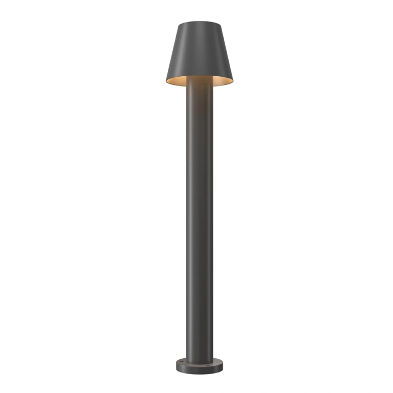 градински стълб harz, graphite, maytoni, led 5w, 3000k, 400lm, o421fl-l5gf