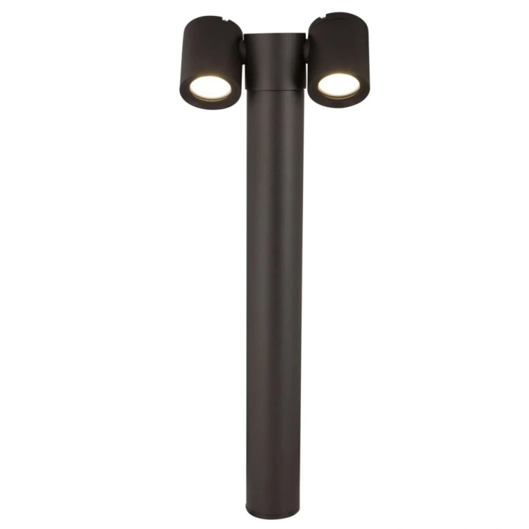 Градински стълб wall street, black, maytoni, 1xGU10, o010fl-01b
