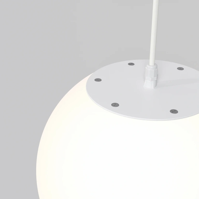 Градински пендел erda, white, maytoni, 1xE27, o594pl-01w
