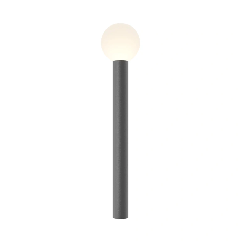 градински стълб bold, grey, maytoni, 1xE27, o598fl-01gr