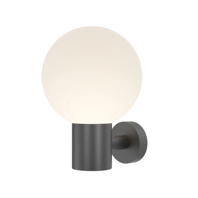 градински аплик bold, black, maytoni, 1xE27, o598wl-01b