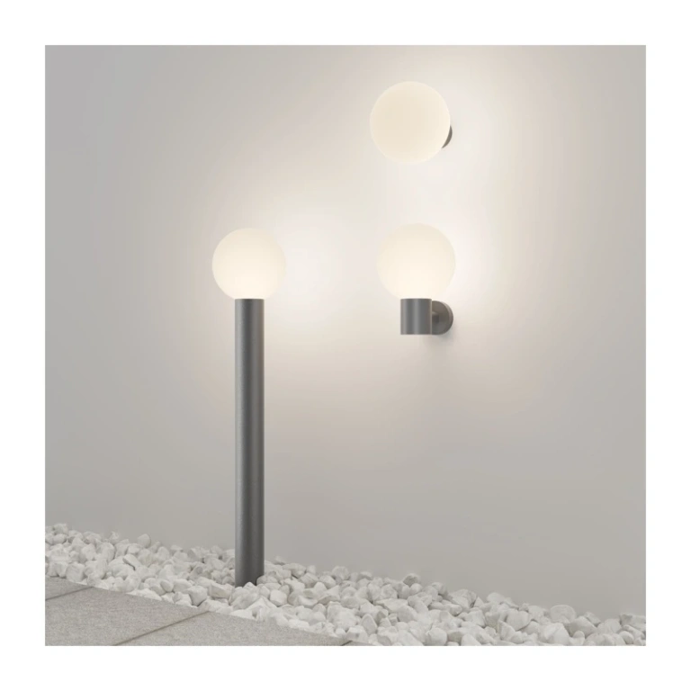 Градински аплик bold, grey, maytoni, 1xE27, o598wl-01gr