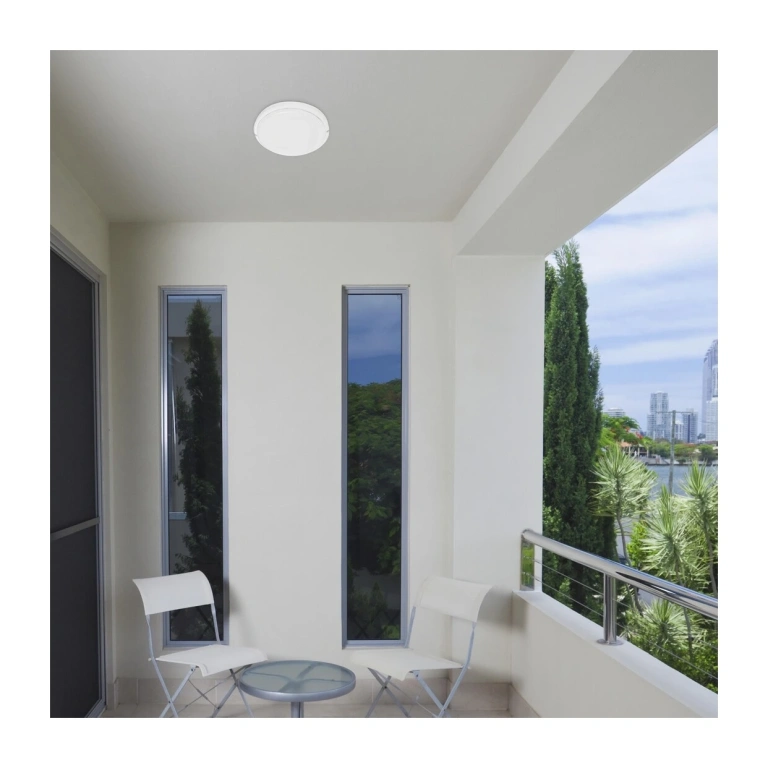 Градински аплик hort, white, rabalux, led 15w, 4000k, 1300lm, 7406