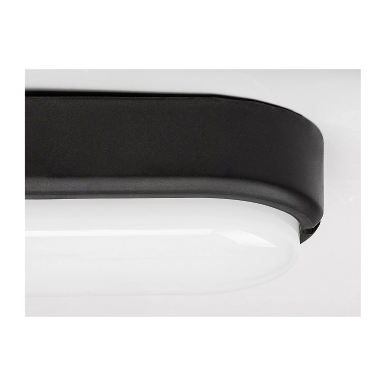 Градински аплик hort, black/white, rabalux, led 15w, 4000k, 1100lm, 7409