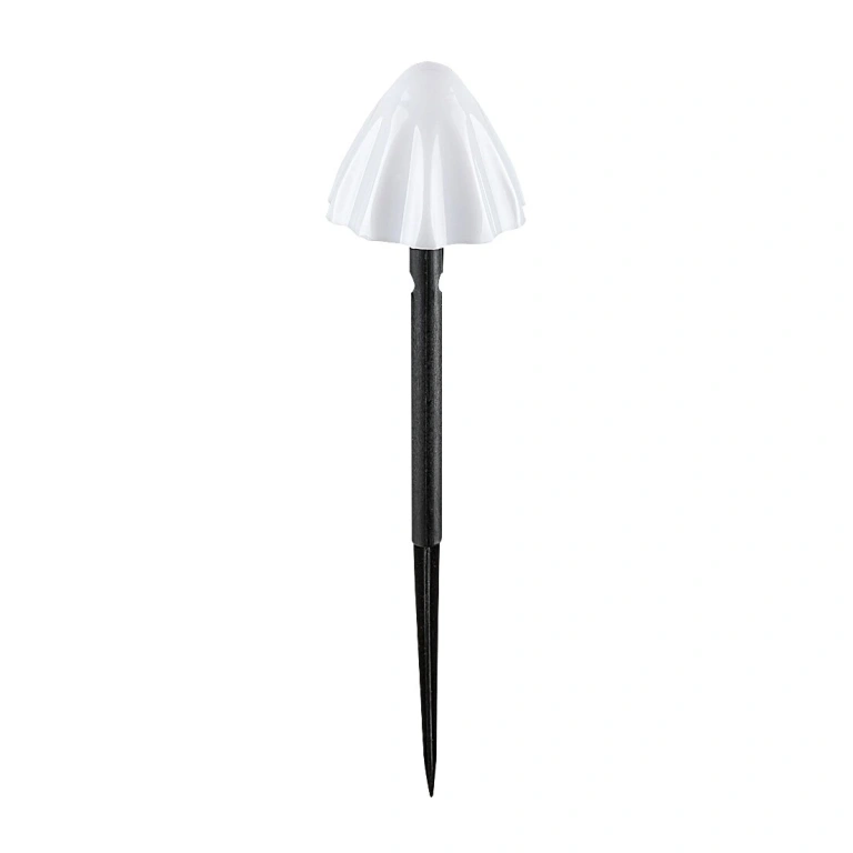 Градинско декоративно осветление skadar, black/white, rabalux, led 2w, 2600k, 1.2lm, dc 1.2v, 77007