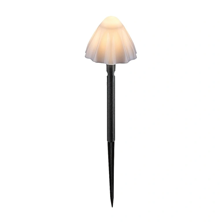 Градинско декоративно осветление skadar, black/white, rabalux, led 2w, 2600k, 1.2lm, dc 1.2v, 77007
