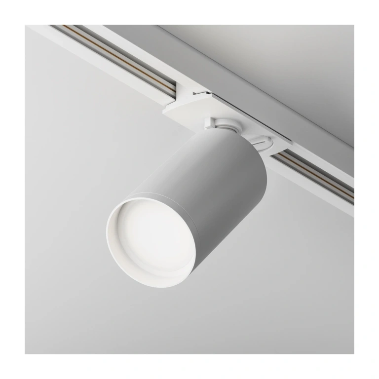 Спот focus s за монофазна шина, white, maytoni, 1xGU10,  tr020-1-gu10-w