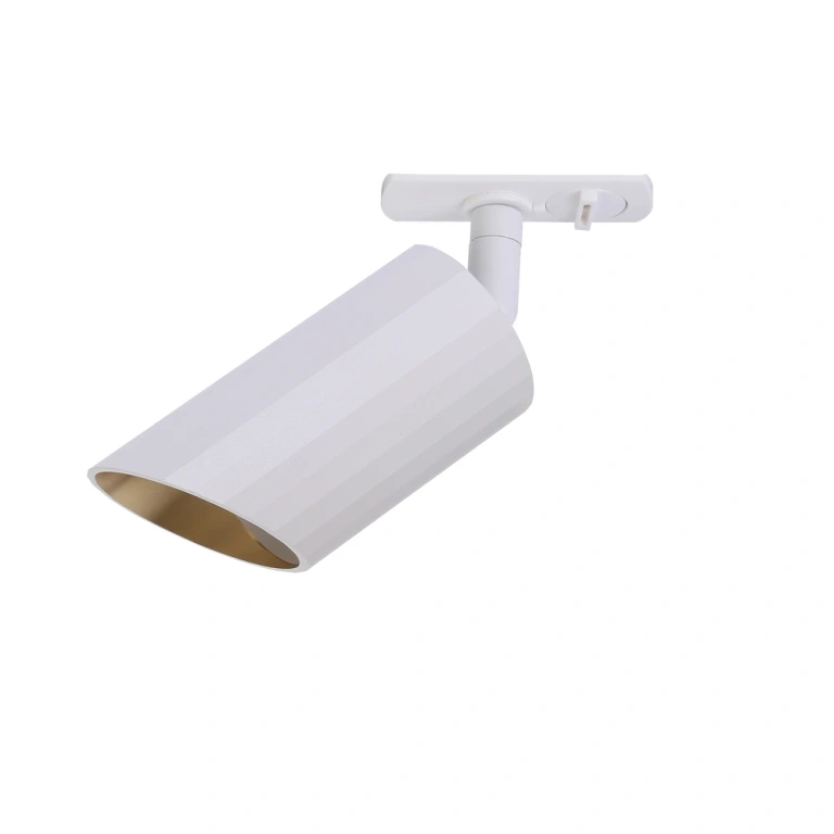 спот lipari за монофазна шина track, white/matte gold, maytoni, 1xGU10, tr087-1-gu10-w