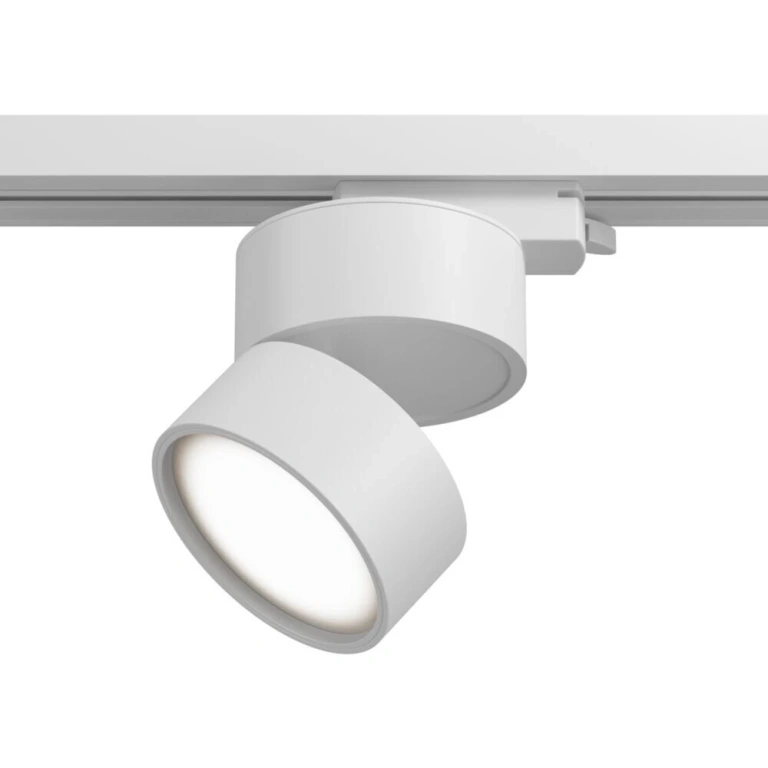 Спот onda за монофазна шина track, white, maytoni, led 12w, warm white, 850lm, tr007-1-12w3k-w