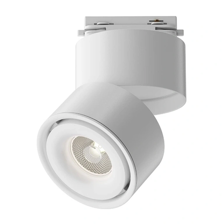 спот yin за монофазна шина track, white, maytoni, led 15w, neutral white, 910lm, tr084-1-15w4k-w