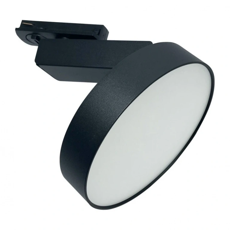 Спот zon за монофазна шина track, black, maytoni, led 12w, warm white, 840lm, tr043-1-12w3k-b