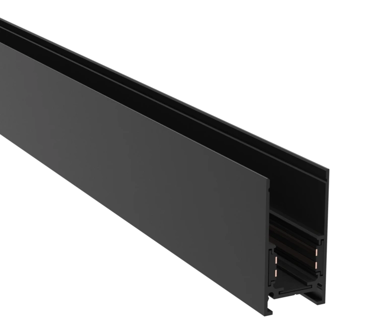 магнитна релса exility за външен монтаж, black, maytoni, 1m, trx034-411b