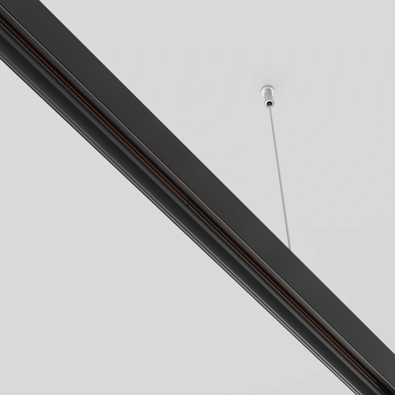 Прав конектор за магнитна релса exility, black, maytoni, tra034c-21b