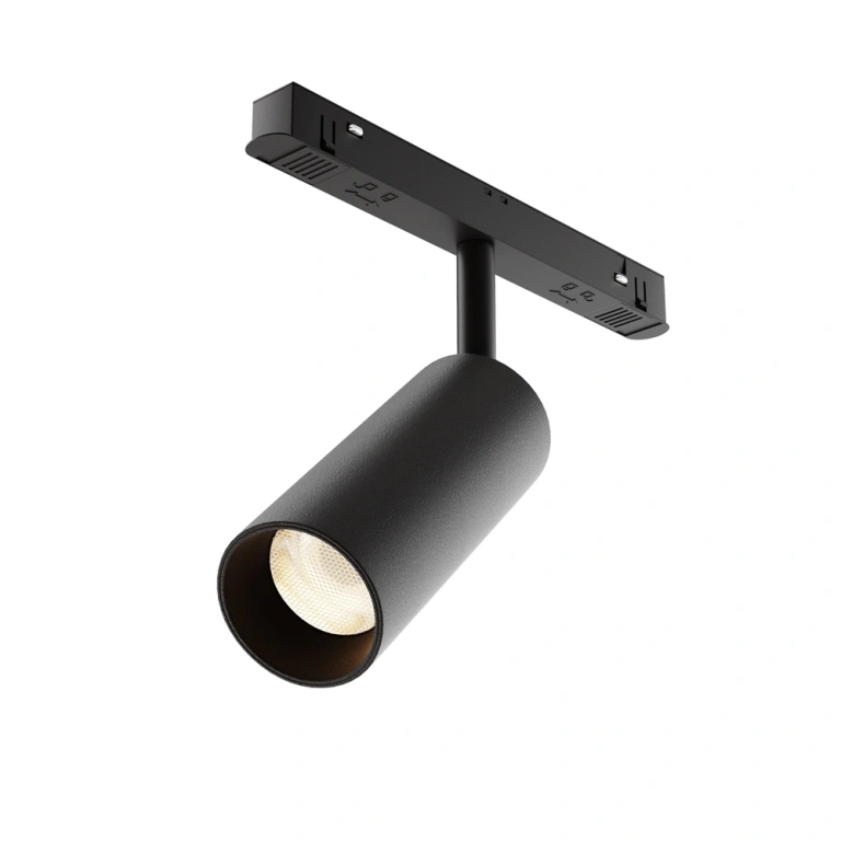 Спот focus-led за магнитна релса exility, black, maytoni, led 12w, 3000K, 840lm, tr032-2-12w3k-s-b