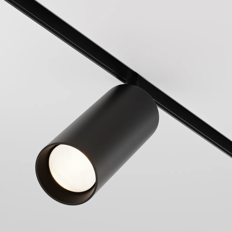 Спот focus-led за магнитна релса exility, black, maytoni, led 20w, 3000K, 1400lm, tr032-2-20w3k-s-b