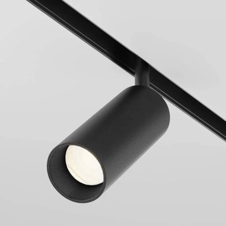 Спот focus-led за магнитна релса exility, black, maytoni, led 12w, 4000K, 840lm, tr032-2-12w4k-s-b
