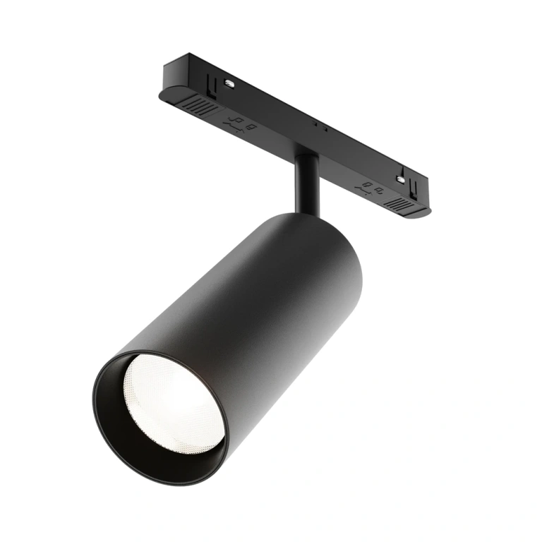 Спот focus-led за магнитна релса exility, black, maytoni, led 20w, warm white-neutral white-cool white, 1500lm, tr032-4-20w3k-s-ds-b
