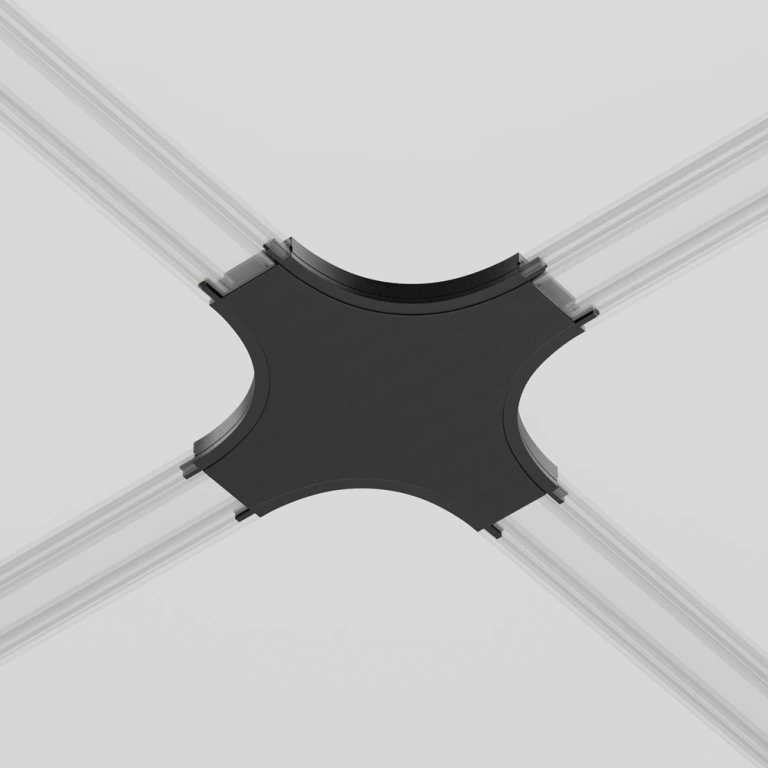 X-конектор за магнитна релса radity, black, maytoni, tra084cx-11b