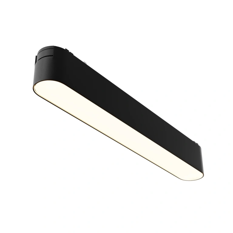 спот basis за магнитна релса radity, black, maytoni, led 12w, warm white, 700lm, tr080-1-12w3k-b
