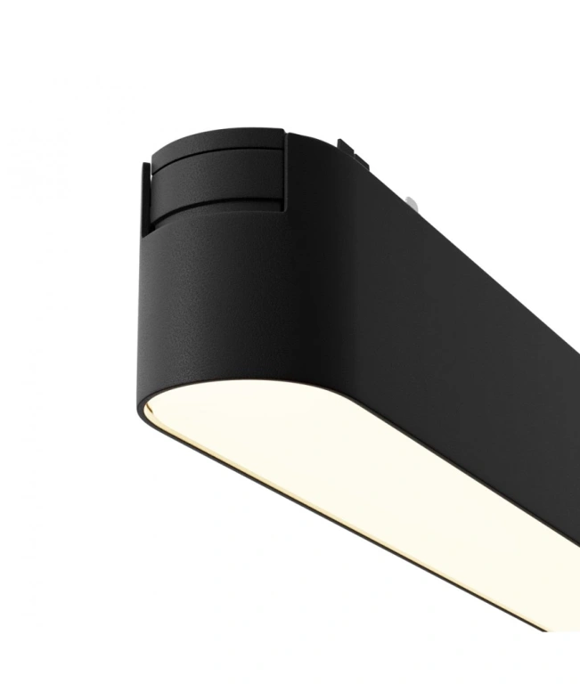 Спот basis за магнитна релса radity, black, maytoni, led 12w, neutral white, 850lm, tr080-1-12w4k-b