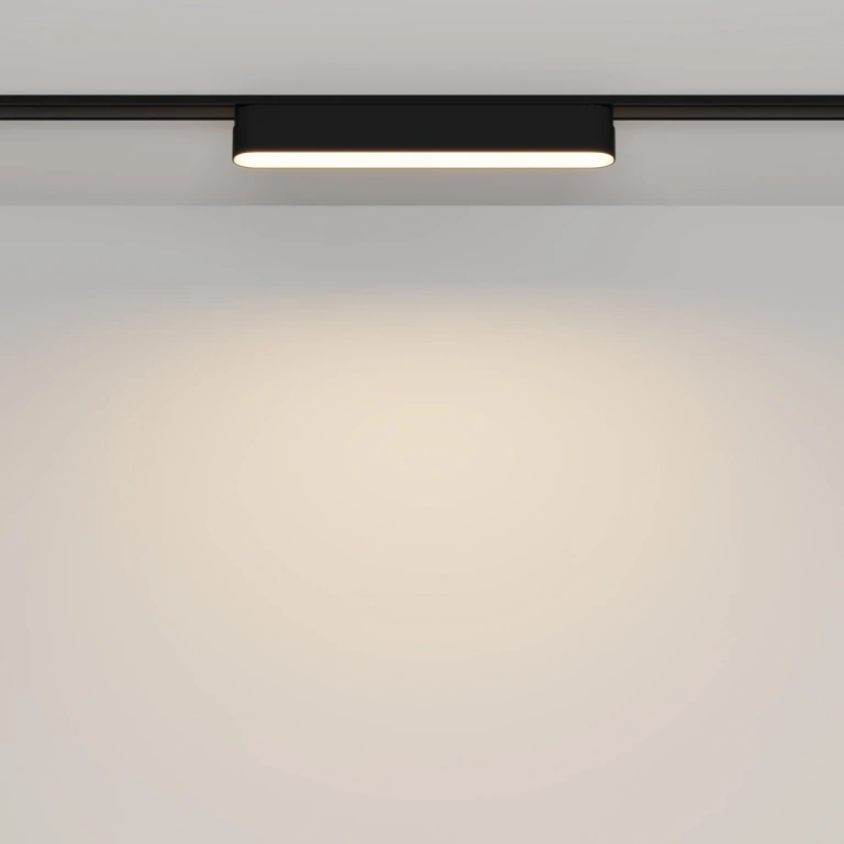 Спот basis за магнитна релса radity, black, maytoni, led 12w, neutral white, 850lm, tr080-1-12w4k-b