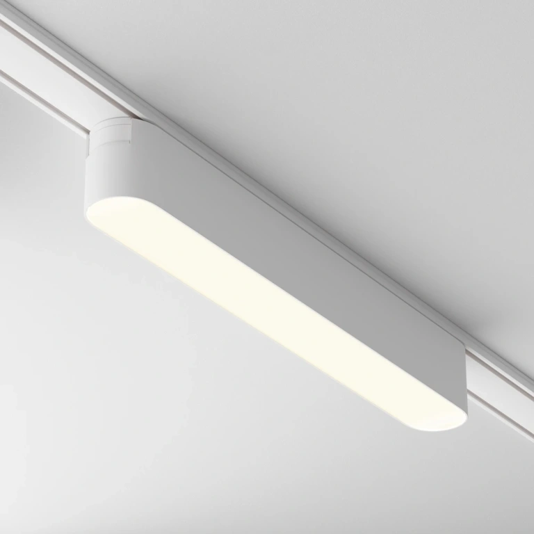 спот basis за магнитна релса radity, white, maytoni, led 12w, neutral white, 1000lm, tr080-1-12w4k-w