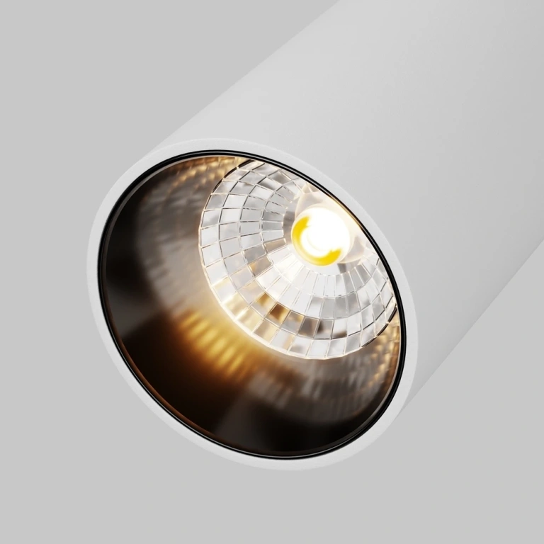 Спот focus led за магнитна релса radity, white, maytoni, led 5w, warm white, 400lm, tr103-1-5w3k-m-w