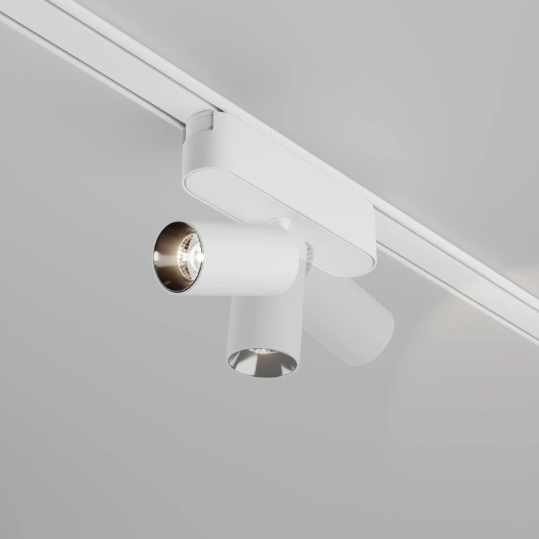 Спот focus led за магнитна релса radity, white, maytoni, led 5w, neutral white, 450lm, tr103-1-5w4k-m-w