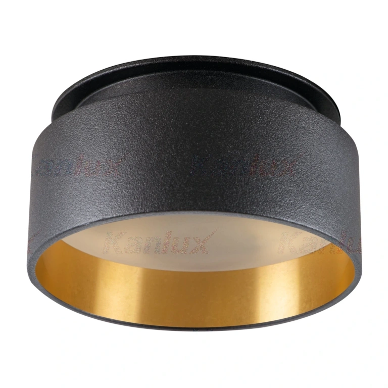  луна за вграждане govik, black+gold, kanlux, 29232