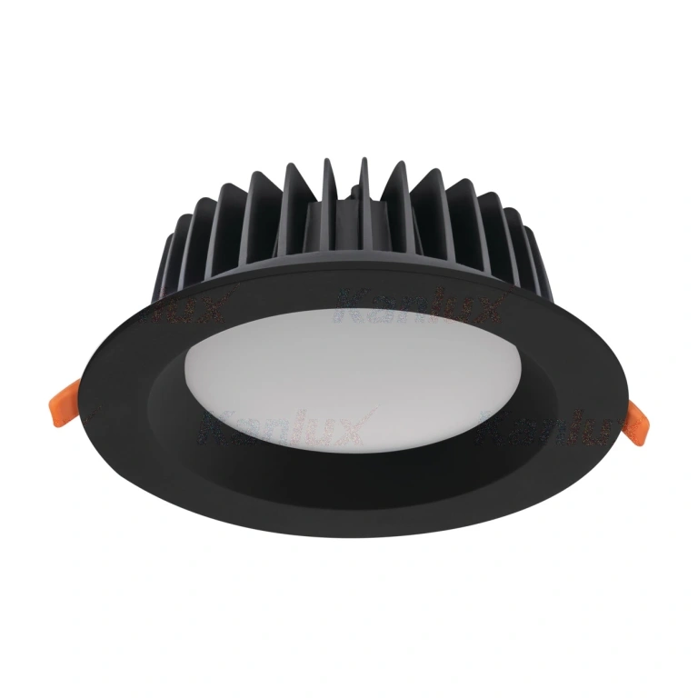led панел tiberi pro, black, kanlux, led 40w, 4000k, 4200lm, 35675