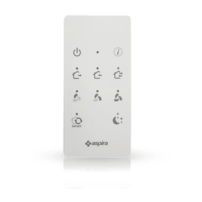 Рекуператор, стенен реверсивен вентилатор, aspira, ecocomfort 160 rf