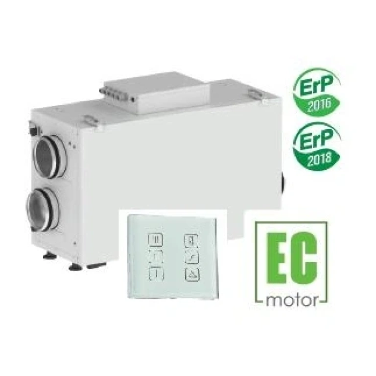 Рекуператор, реверсивен вентилатор, vents, vue 300 v2 mini ec a14