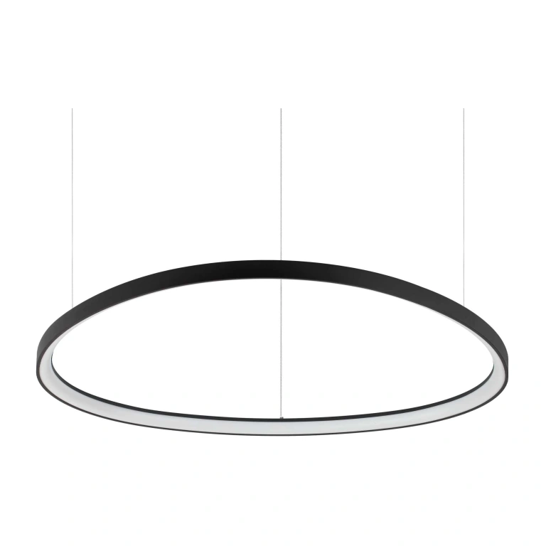 Пендел gemini, black, ideal lux, led 80w, 3000k, 10000lm, 307695