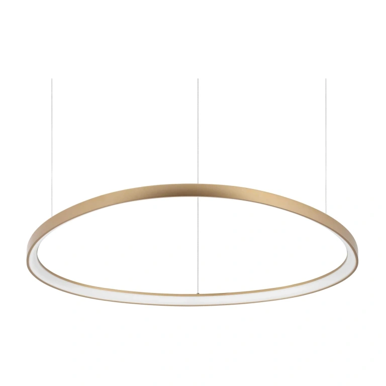пендел gemini, brass, ideal lux, led 80w, 3000k, 10000lm, 307701