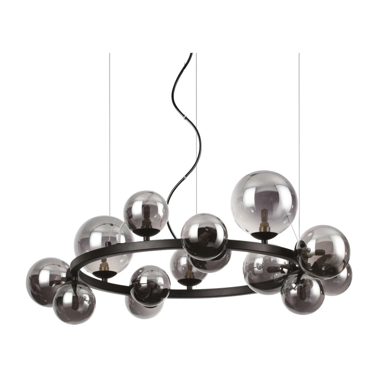 Полилей perlage, black, ideal lux, 14xG9, 3000k, 271385