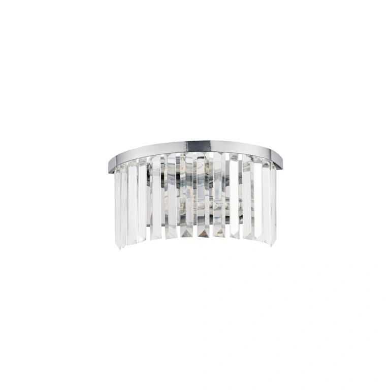 аплик cristal, silver+transparent, nowodvorski, 2xE14, 7632