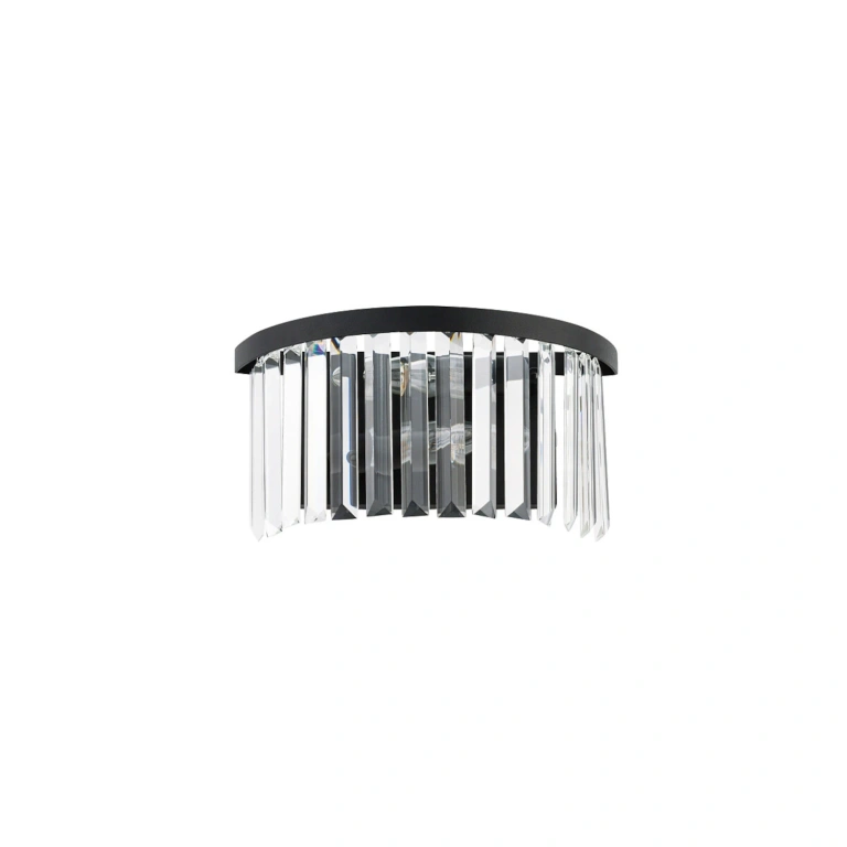 Аплик cristal, black+transparent, nowodvorski, 2xE14, 7633