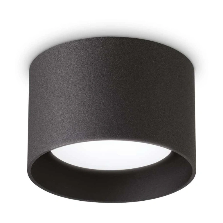 луна spike pl1, black, ideal lux, gx53max1x15w, 278704
