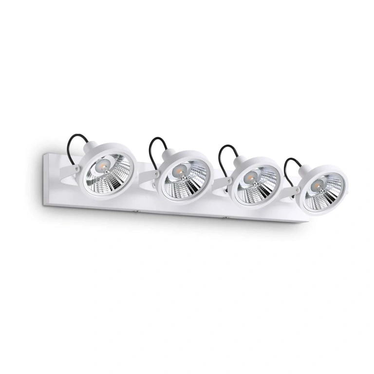Спот glim, white, ideal lux, 4XGU10, 200217