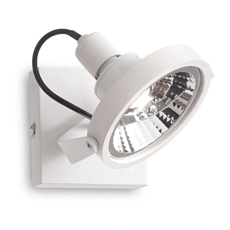 спот glim, white, ideal lux, 1XGU10, 200194