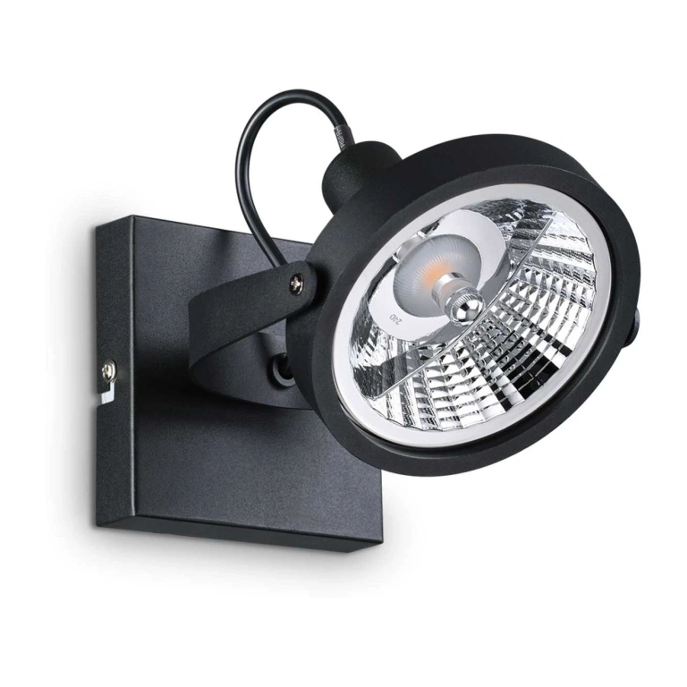Спот glim, black, ideal lux, 1XGU10, 200231